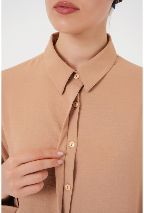 Kadın Uzun Gömlek Tunik 5945