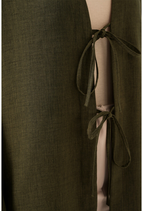 Keten Tesettür Kimono 5968