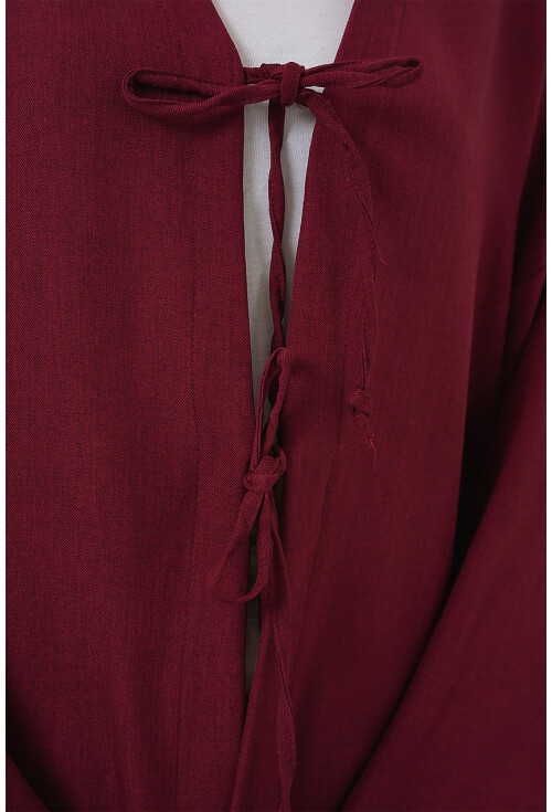 Keten Tesettür Kimono 5968