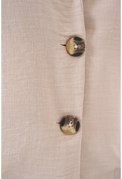 0706 Crop Keten Ceket