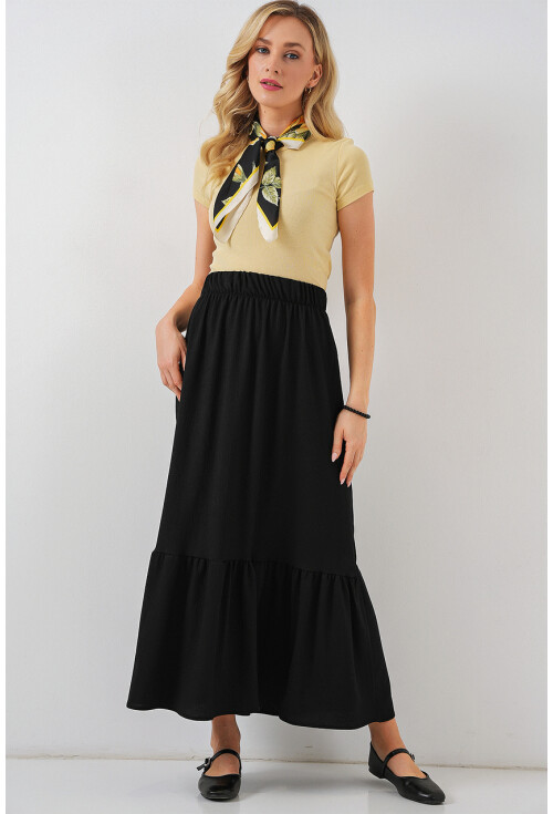 1886 Long Knit Skirt