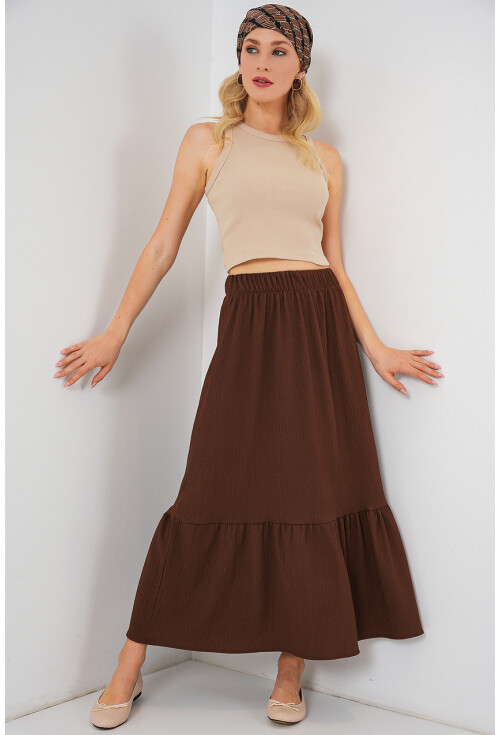 1886 Uzun Örme Etek