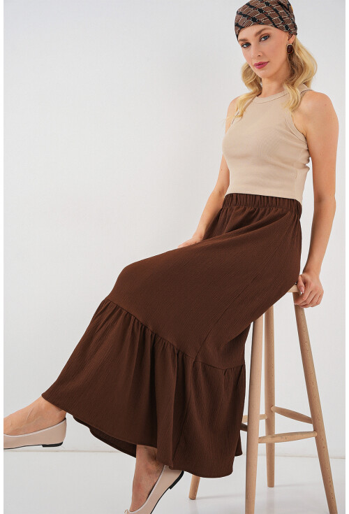 1886 Uzun Örme Etek