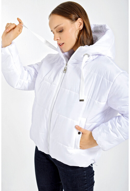 5117 Hooded Puffer Coat