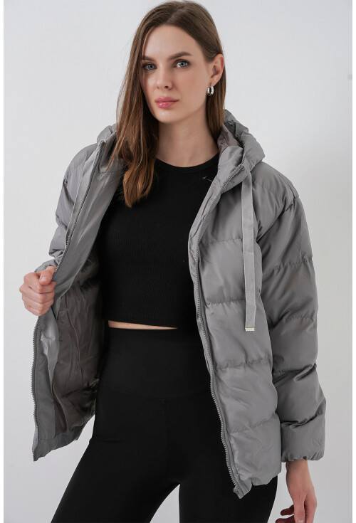 5117 Hooded Puffer Coat