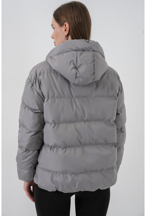 5117 Hooded Puffer Coat