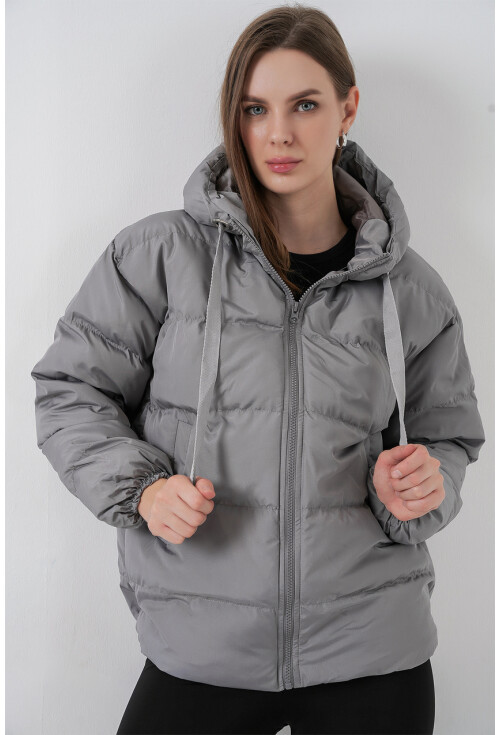 5117 Hooded Puffer Coat