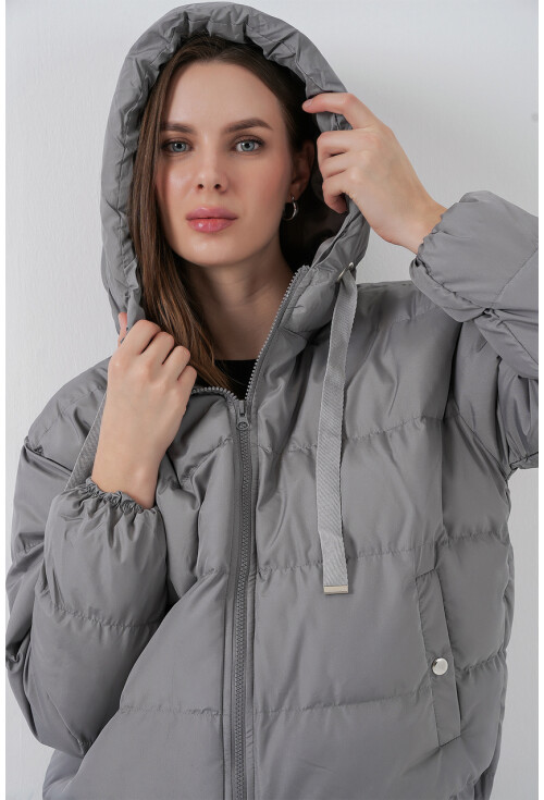 5117 Hooded Puffer Coat