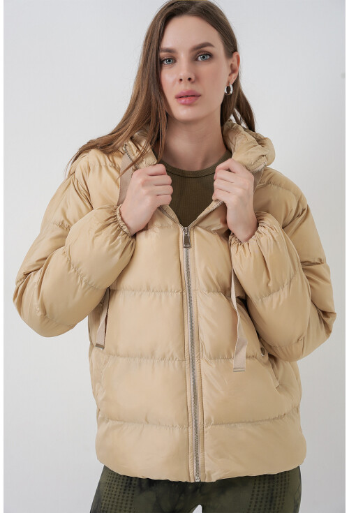 5117 Hooded Puffer Coat