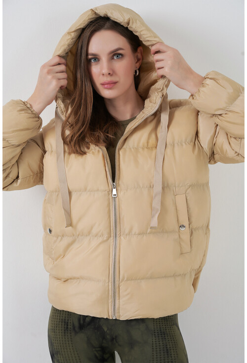 5117 Hooded Puffer Coat