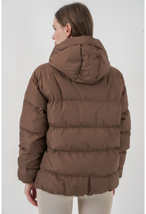 5117 Hooded Puffer Coat