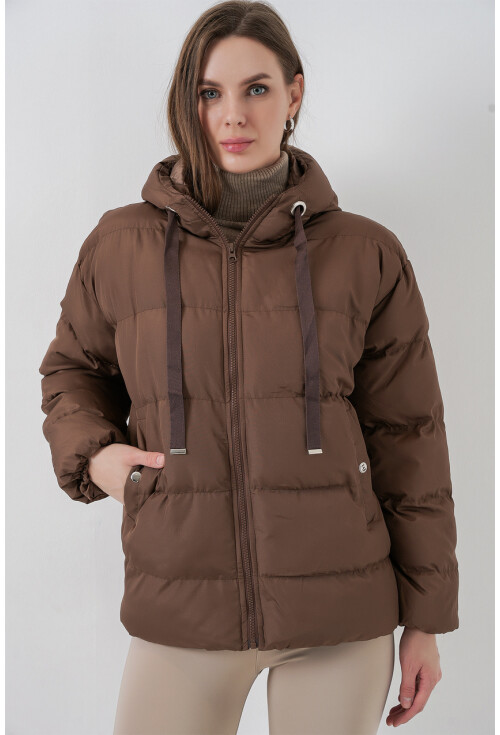 5117 Hooded Puffer Coat