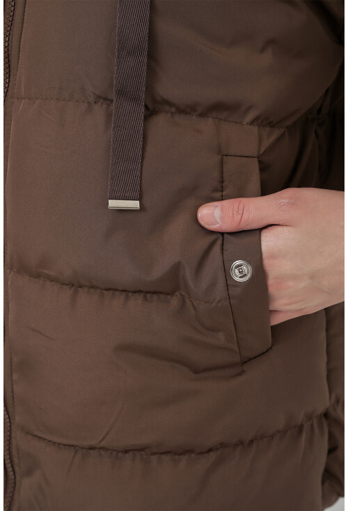 5117 Hooded Puffer Coat