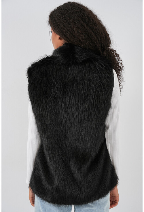6804 Kadın Kürklü Yelek