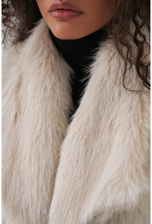 6804 Kadın Kürklü Yelek