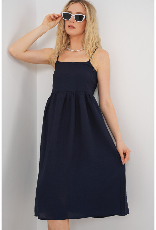 Kadın Askılı Ayrobin Elbise 2565