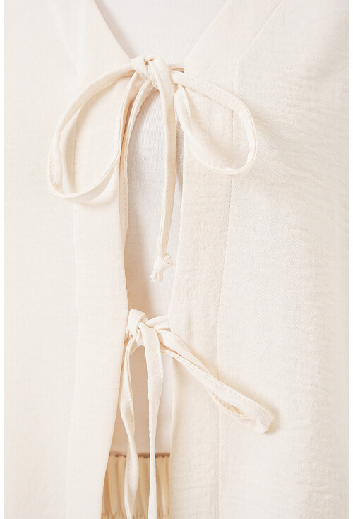 Kadın Ayrobin Kimono Etek İkili Takım 8047