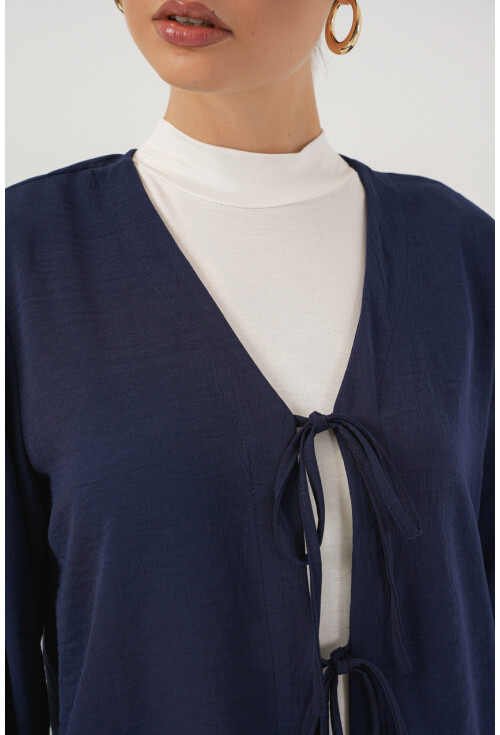 Kadın Ayrobin Kimono Etek İkili Takım 8047