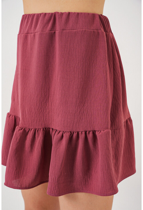 Kadın Ayrobin Mini Etek 8054