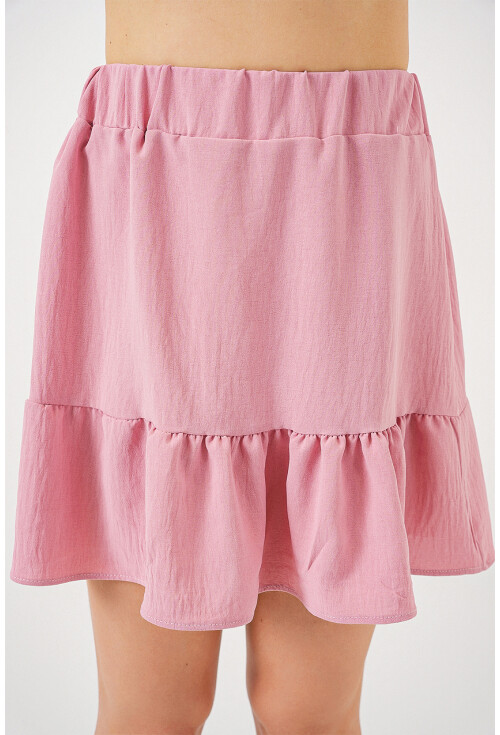 Kadın Ayrobin Mini Etek 8054