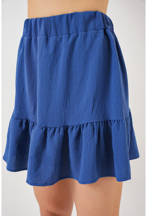 Kadın Ayrobin Mini Etek 8054