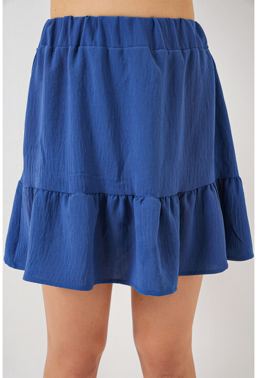 Kadın Ayrobin Mini Etek 8054