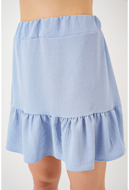 Kadın Ayrobin Mini Etek 8054