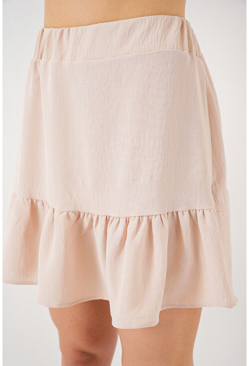 Kadın Ayrobin Mini Etek 8054