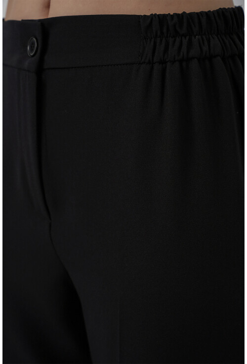 Kadın Beli Lastikli Kumaş Pantolon 30058