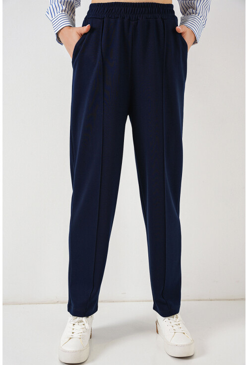 Kadın Çizgili Dokuma İkili Takım 6750