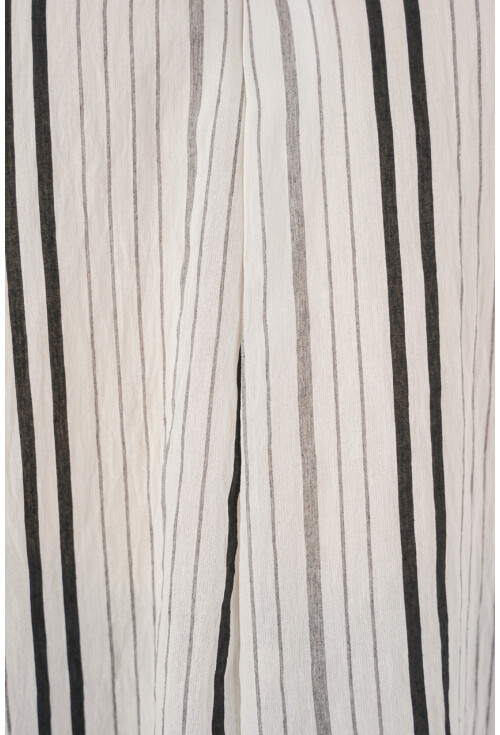 Kadın Çizgili Oversize Bluz 967