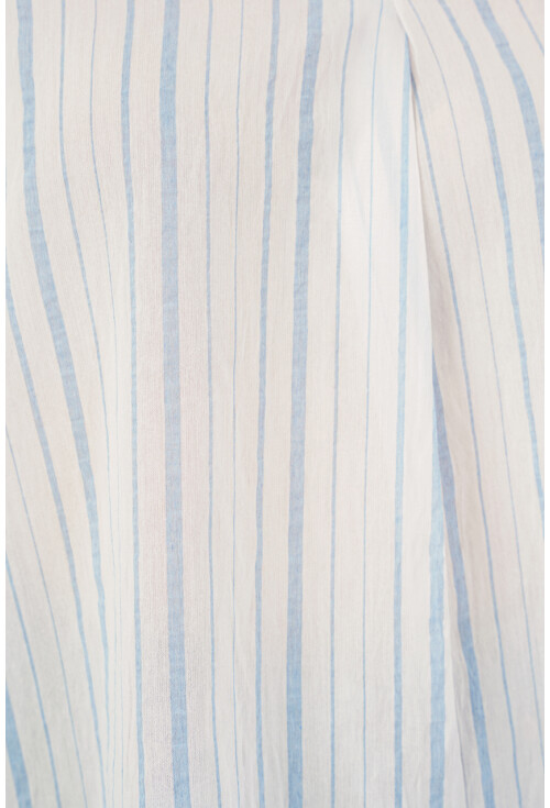 Kadın Çizgili Oversize Bluz 967