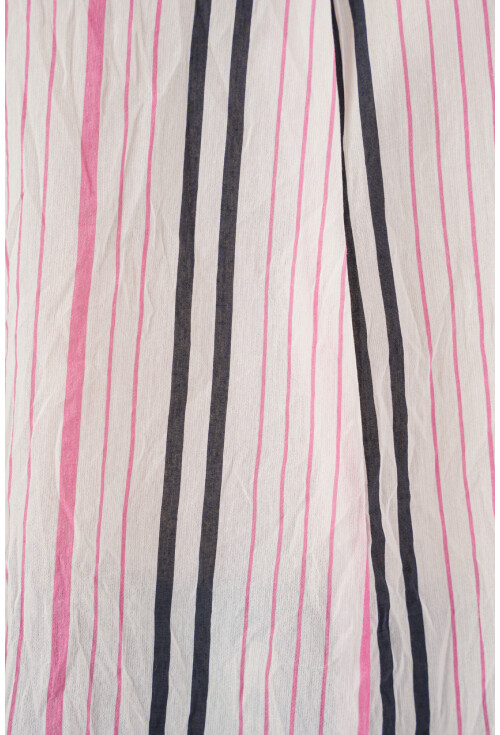 Kadın Çizgili Oversize Bluz 967