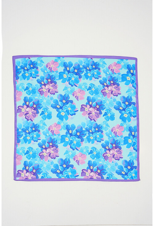 Kadın Desenli Bandana Fular 010187