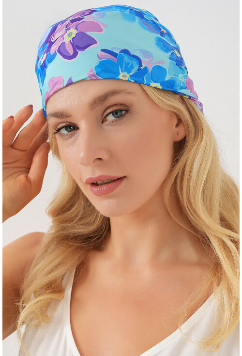 Kadın Desenli Bandana Fular 010187