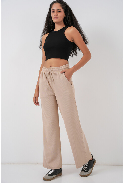 Kadın Fitilli Pantolon 30053