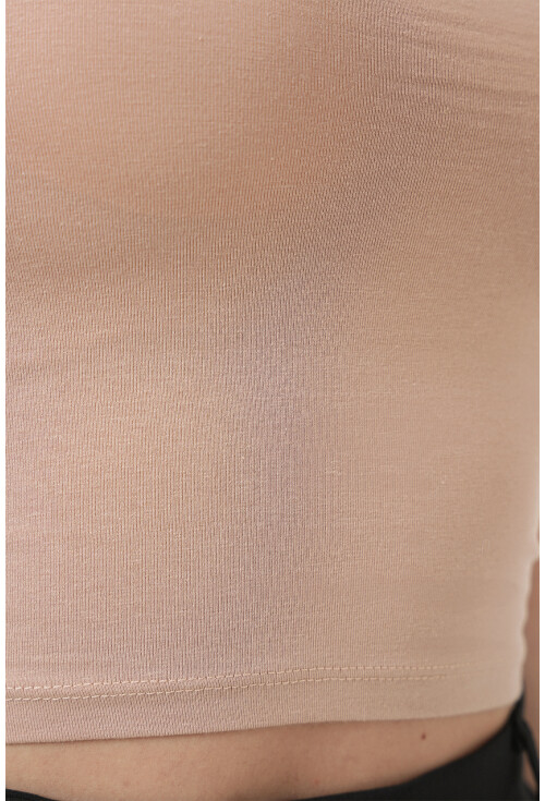 Kadın İp Askılı Basic Crop Atlet 973