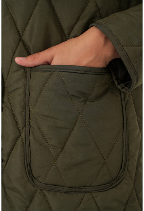 Kadın Kapitone Oversize Mont 5226