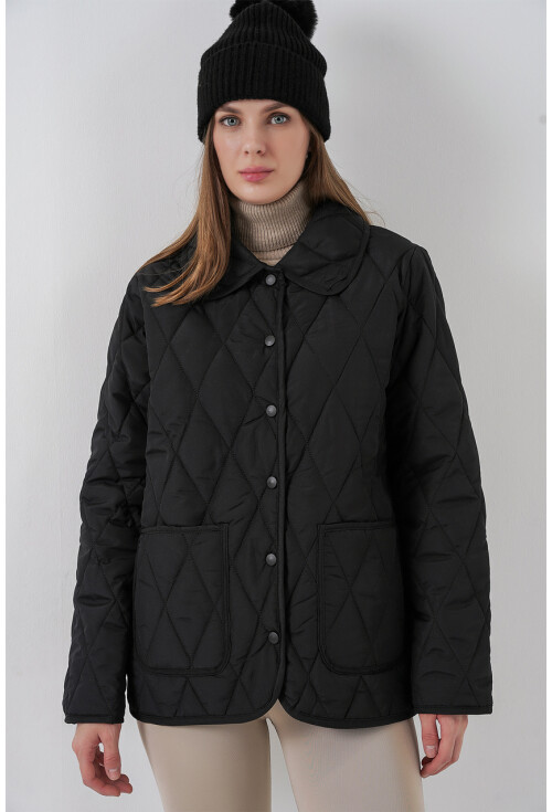 Kadın Kapitone Oversize Mont 5226
