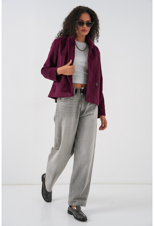 Kadın Kaşe Ceket 0725