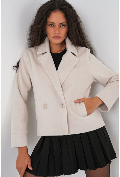 Kadın Kaşe Ceket 0725