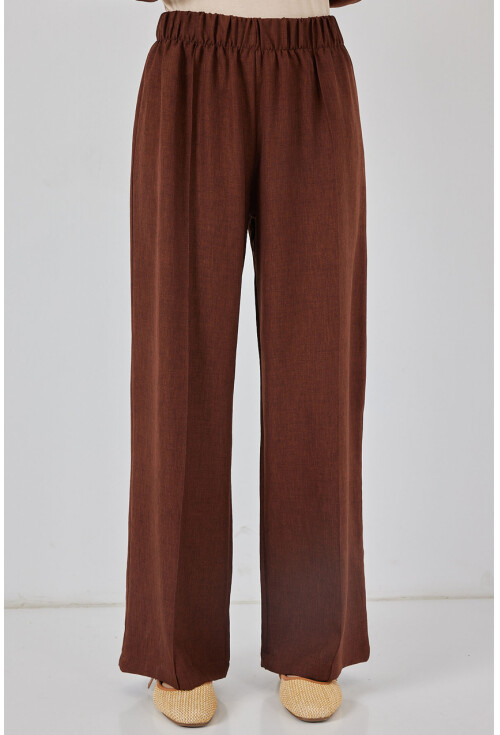 Kadın Keten Kimono İkili Takım 6727