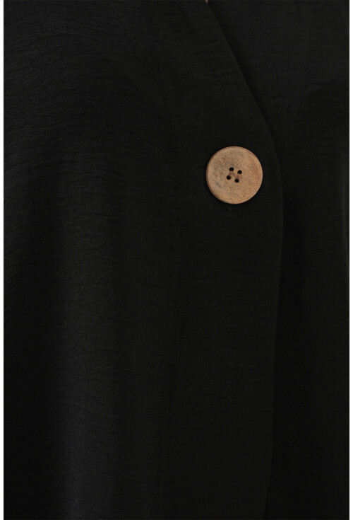 Kadın Kısa Kol Oversize Kimono 5969