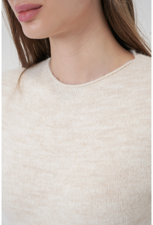 Kadın Kısa Kol Triko Elbise 15950