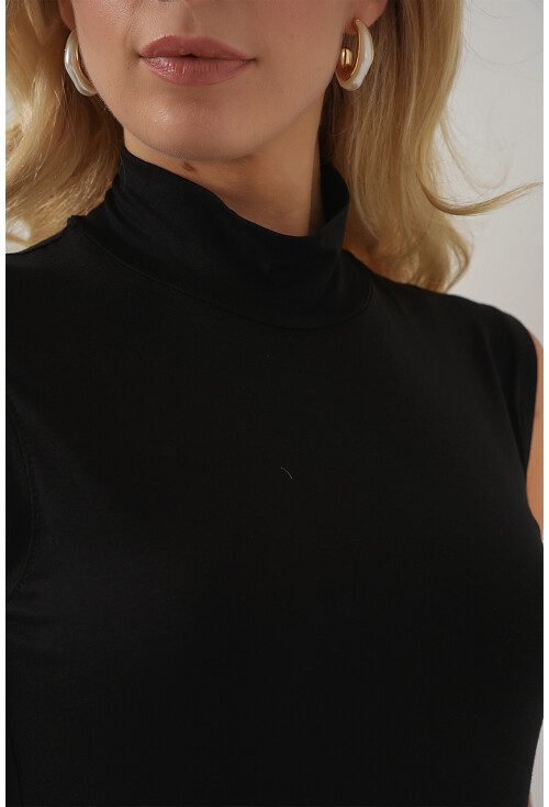 Kadın Kolsuz Body 4348