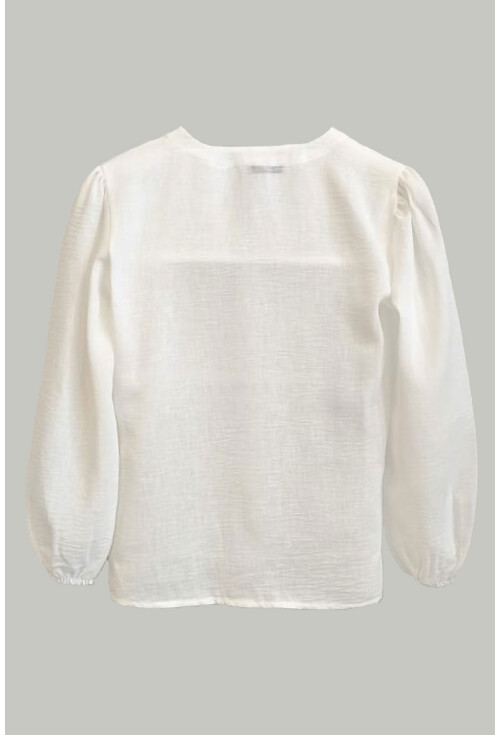 Kadın Nakışlı Uzun Kol Bluz 963