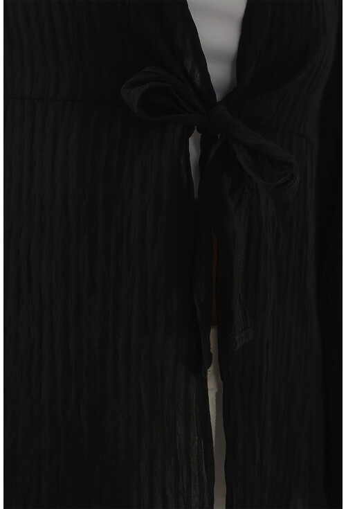 Kadın Önü Bağcıklı Bluz 952