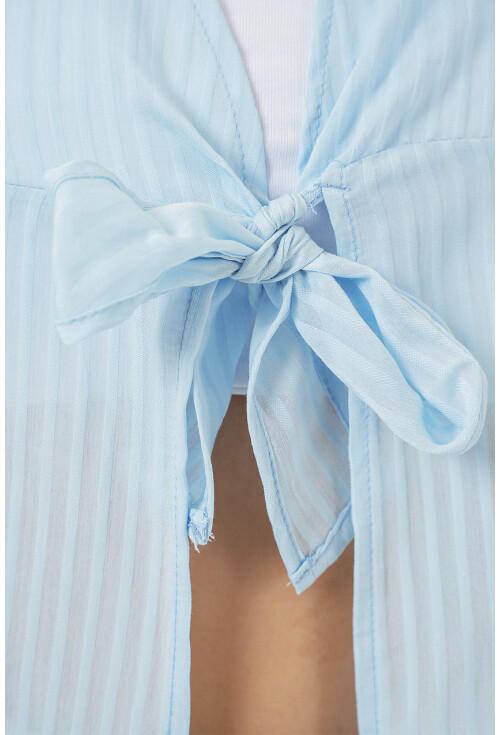 Kadın Önü Bağcıklı Bluz 952