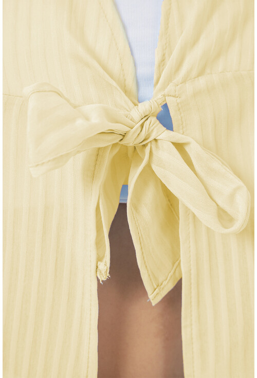 Kadın Önü Bağcıklı Bluz 952