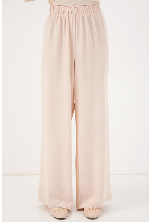 Kadın Önü Bağcıklı Tunik Pantolon İkili Takım 6744